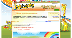 Desktop Screenshot of imicolotti.it